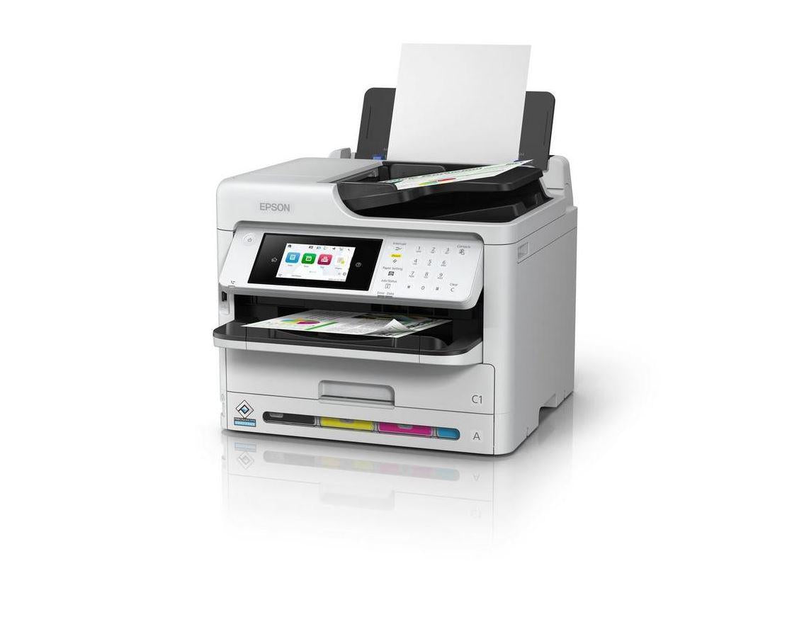 Multifunctional inkjet Color EPSON WF-C5890DWF A4 Functii: Impr|Scan|Cop|Fax Viteza Print Mono:34ppm Viteza Print color:34ppm Conectiv:Retea|WiFi Duplex:Da ADF:ADF, "C11CK23401"(RAPO)
