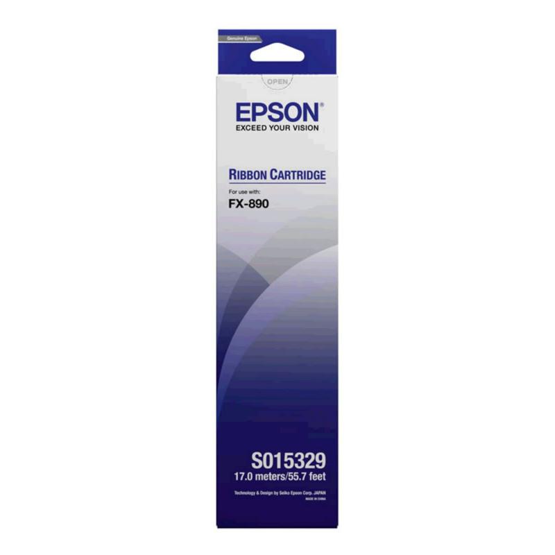 Ribon Original Epson Black, S015329, pentru FX-890, 7.5mil,"C13S015329"(RAPO)