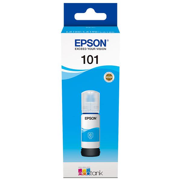 Cartus Cerneala Original Epson Cyan, nr.101, pentru L4150|L4160|L6160|L6170|L6190, 70ml, , "C13T03V24A"(RAPO)