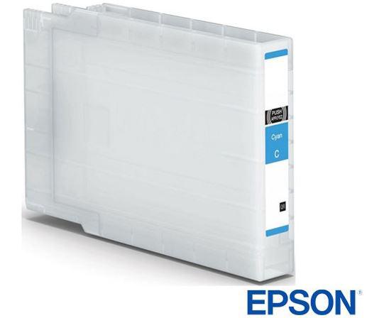 Cartus Cerneala Original Epson Cyan, T04B240, pentru WF-C8190|C8610|C8690, 4.6K, , "C13T04B240"