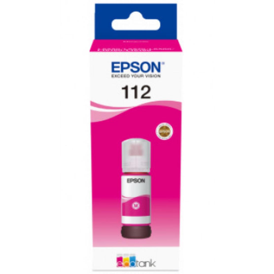 Cartus Cerneala Original Epson Magenta, nr.112, pentru L11160|L15150|L15160, 70ml, , "C13T06C34A"(RAPO)