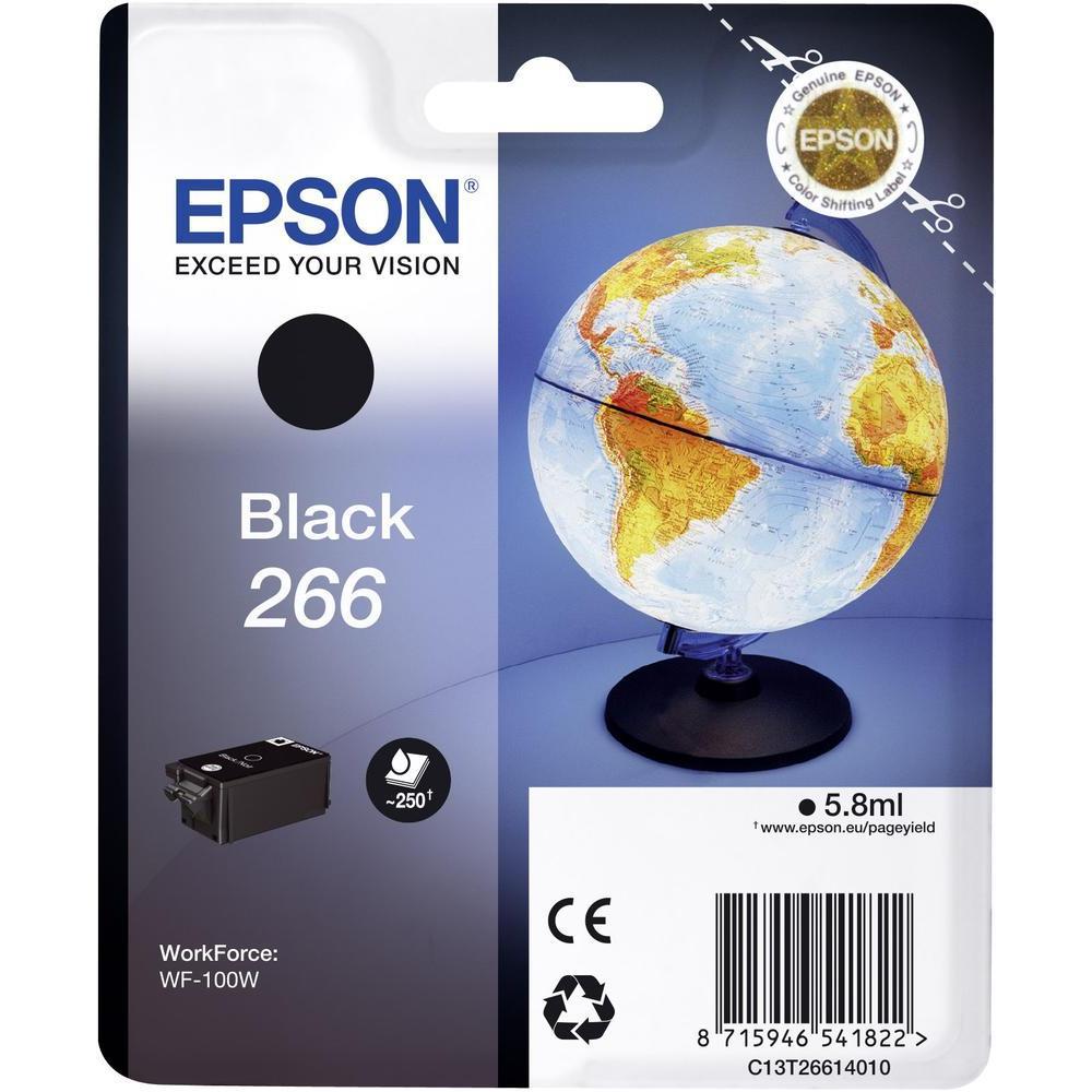 Cartus Cerneala Original Epson Black, T26614010, pentru WORKFORCE WF-100W, , , "C13T26614010"(RAPO)