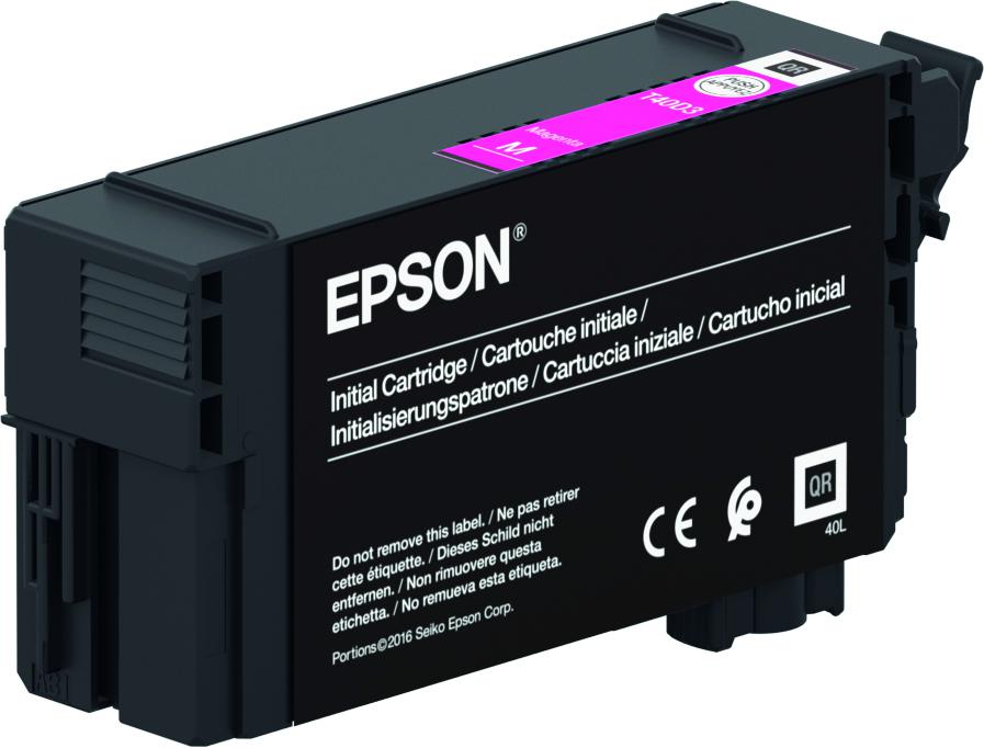 Cartus Cerneala Original Epson Magenta,T40D34N, pentru SureColor SC-T3100|SC-T5100|SC-T5100N, 50ml, , , , "C13T40D34N"