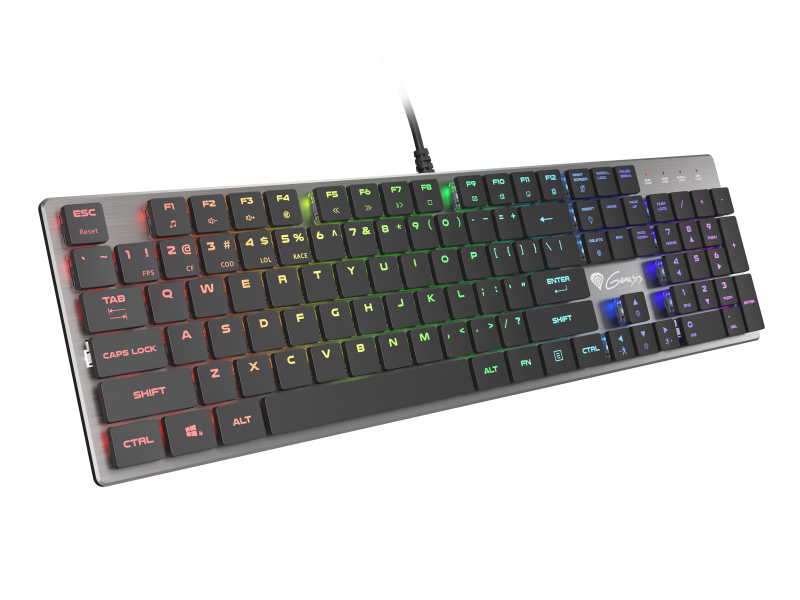 Tastatura Genesis Thor 420 Csb gri (Tastatura Mecanica Gaming Genesis Thor 420)