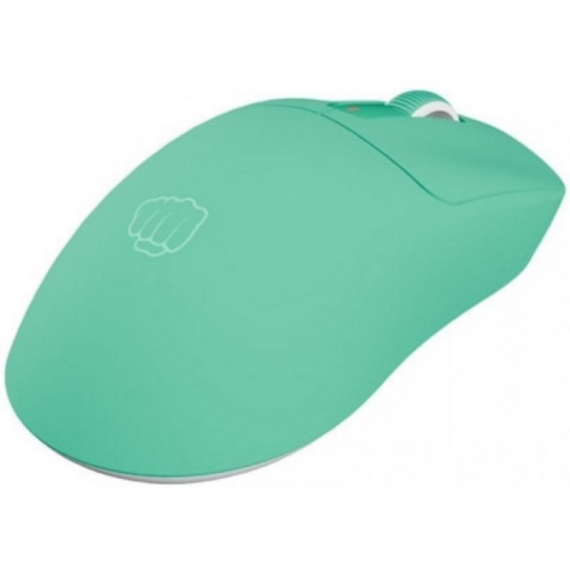 Mouse Fury Tanto T4, 12000DPI, verde (Mouse Gaming Wireless Fury Tanto T4)