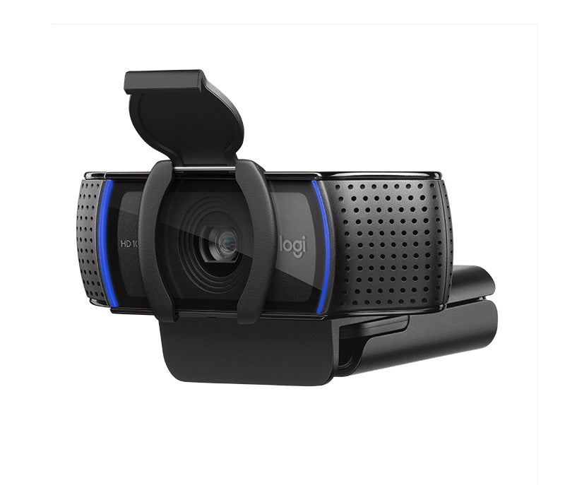 CAMERA WEB LOGITECH senzor 1080p Full-HD, cu rezolutie video 1920x1080, "Webcam C920S", microfon stereo, USB 2.0, black "960-001252" (include TV 0.15 lei)