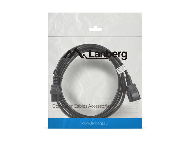 Cablu IEC 320 C13 C14 3 m VDE negru "CA-C13E-11CC-0030-BK"