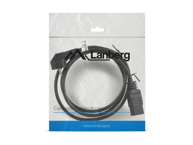 Cablu alimen. IEC 320 C19 1,8m 16A VDE "CA-C19C-10CC-0018-BK"
