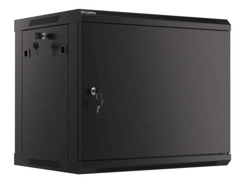 Lanberg Dulap rack de perete 19", 9U negru