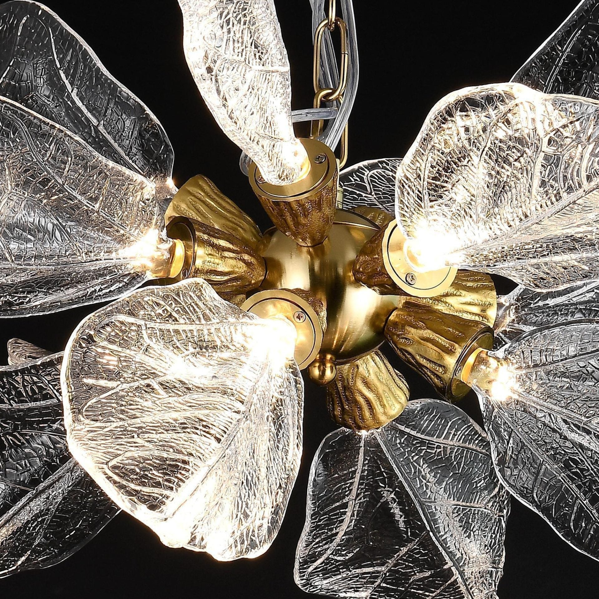 Candelabru Rasina LED CM6083/D800 45W, Diametru 50cm, Bronz