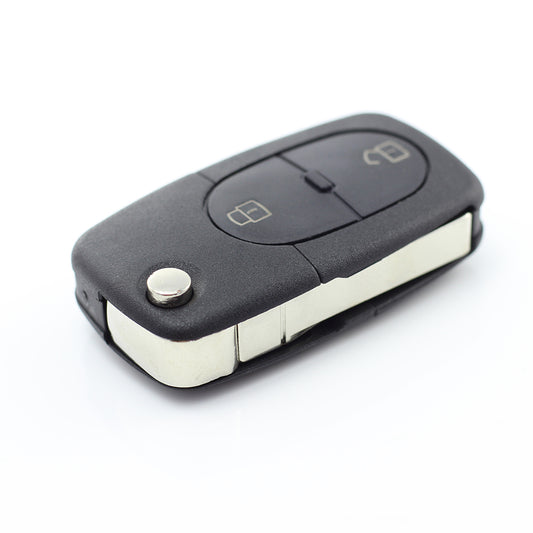 Audi - Carcasa cheie tip briceag, cu 2 butoane, - baterie 1616 - CARGUARD