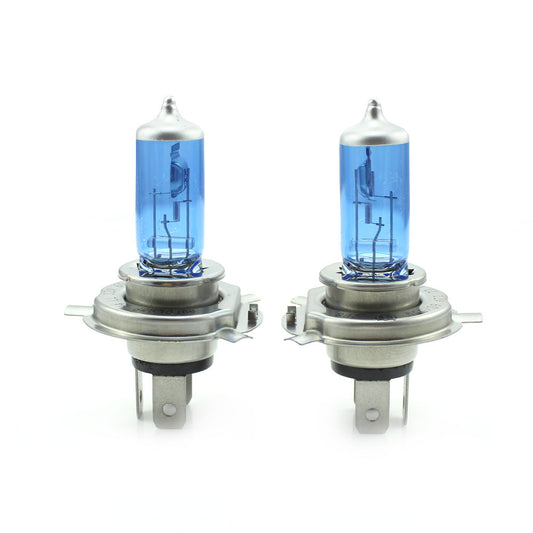 Set de 2 becuri Halogen H4 + 100% Intensitate - LONG LIFE - CARGUARD