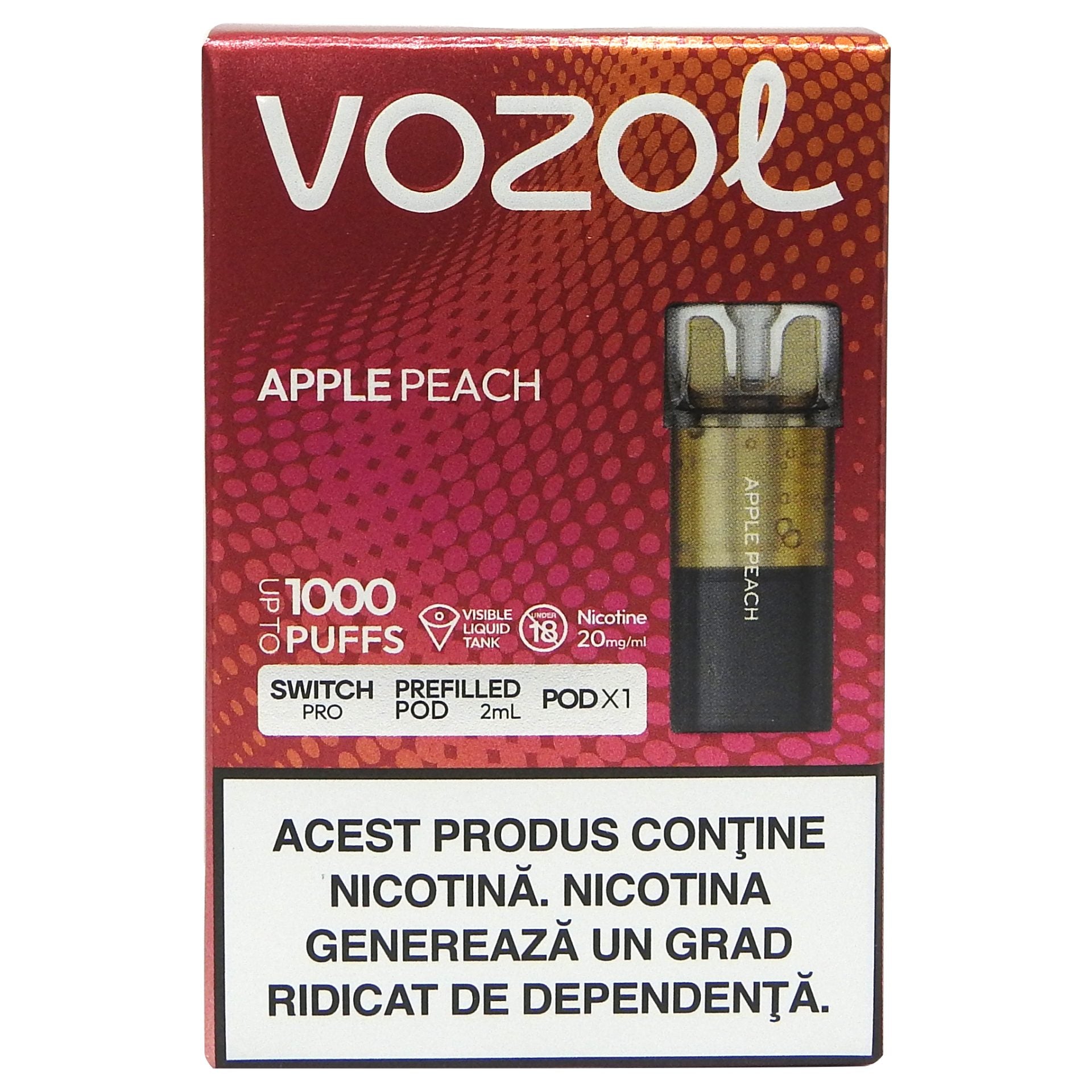 Cartus, Vozol, Tigara Electronica Switch Pro Apple Peach