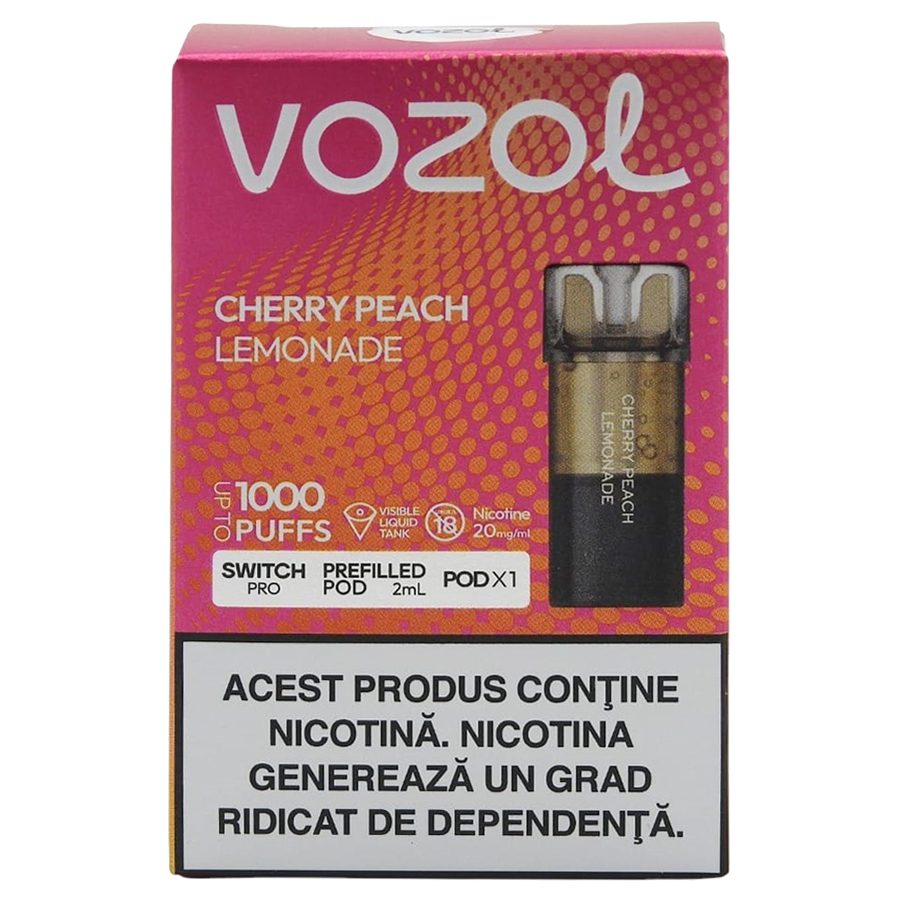 Cartus, Vozol, Tigara Electronica Switch Pro Cherry Peach Lemonade
