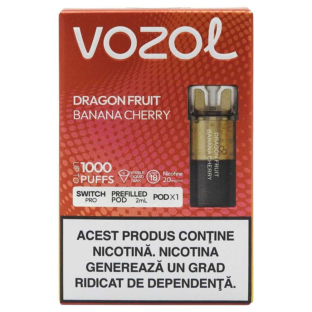 Cartus, Vozol, Tigara Electronica Switch Pro Dragon Fruit Banana Cherry