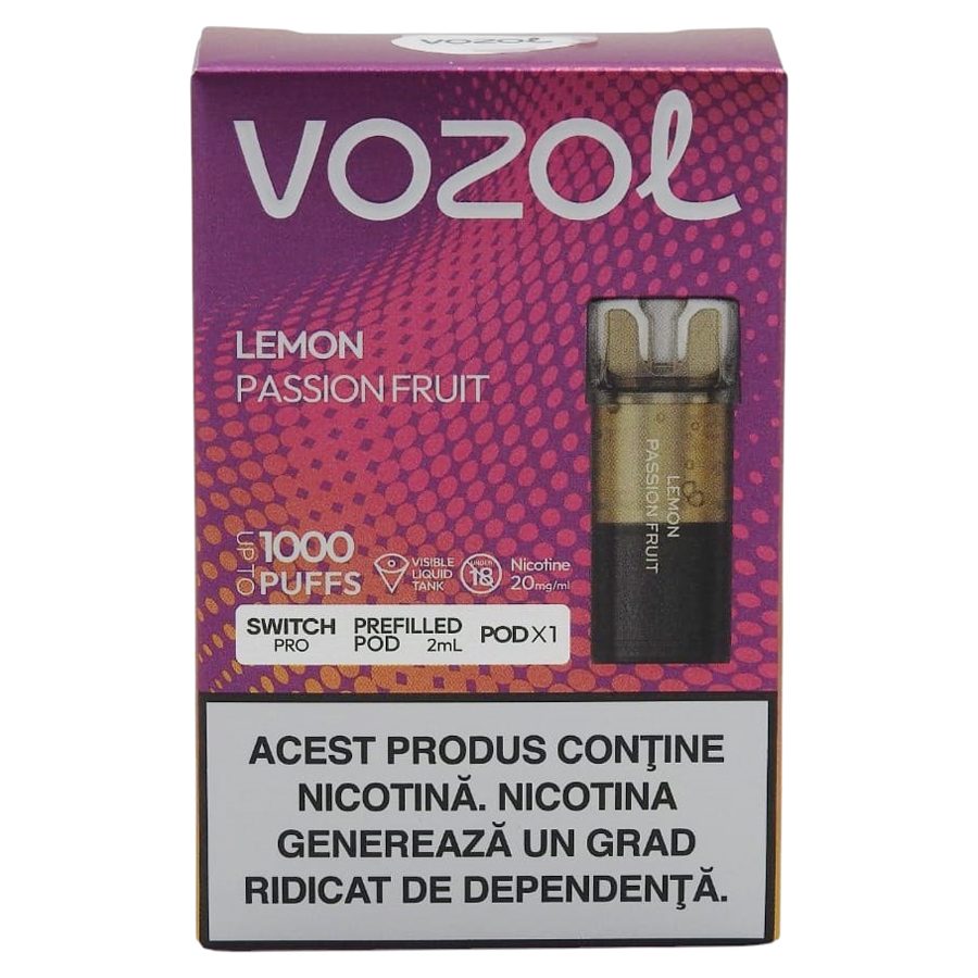 Cartus, Vozol, Tigara Electronica Switch Pro Lemon Passion Fruit