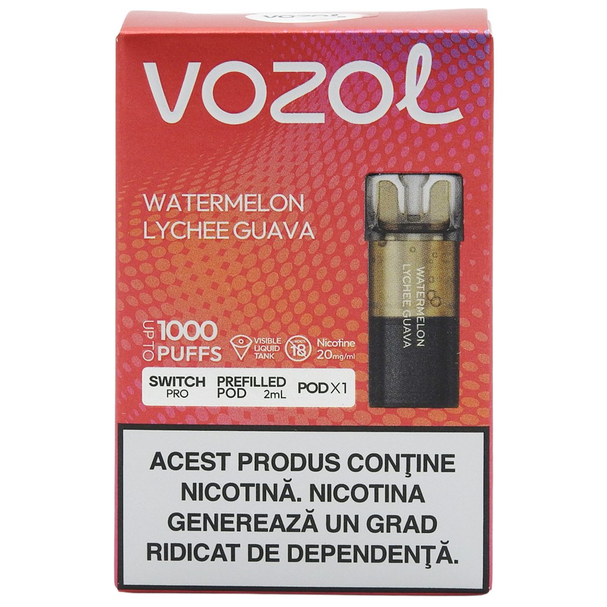 Cartus, Vozol, Tigara Electronica Switch Pro Watermelon Lychee Guava