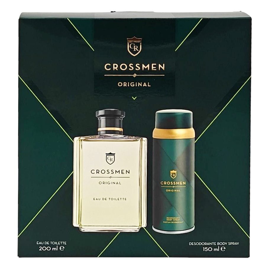 Caseta Cadou, Crossmen, EDT 200 ml, Deo150 ml Original