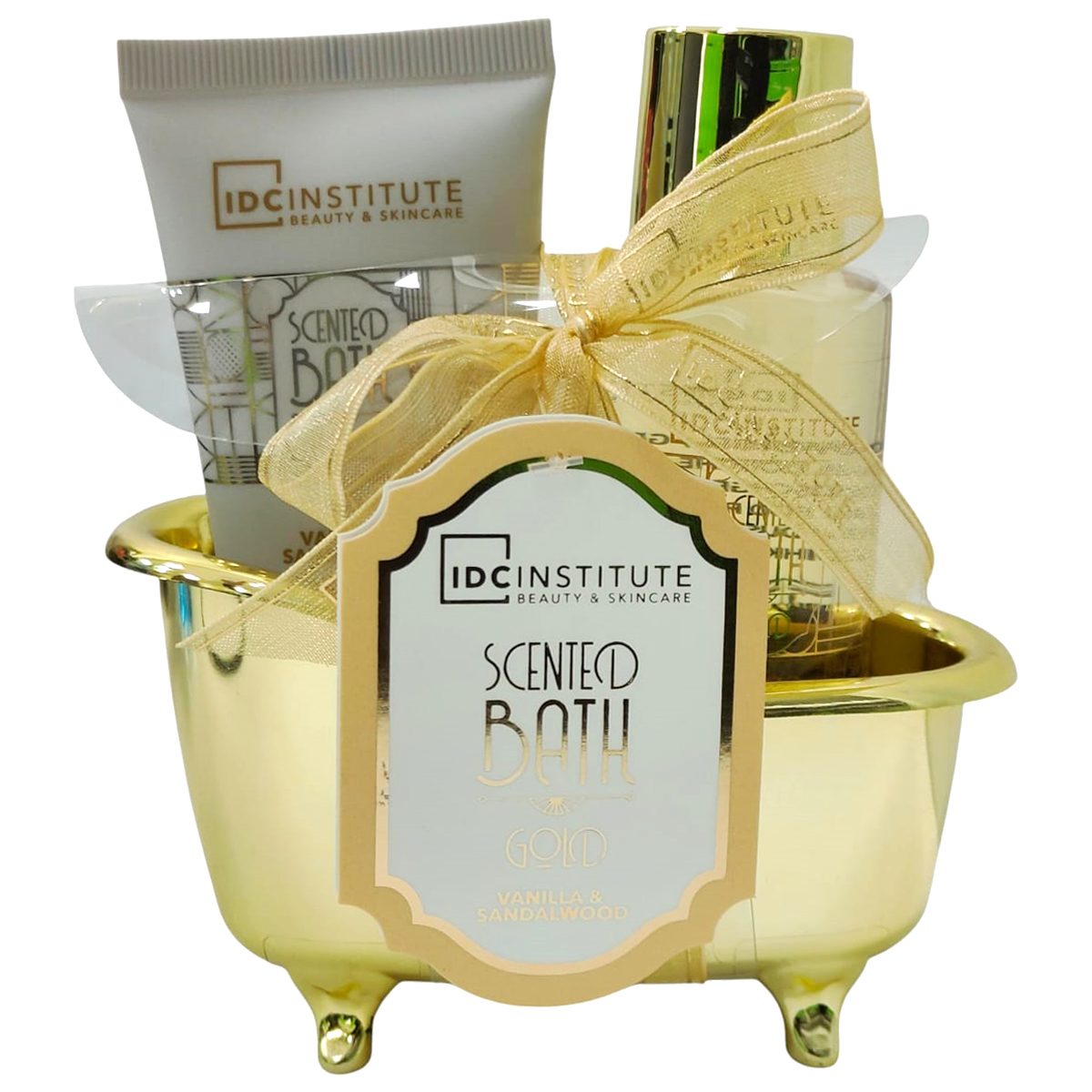 Caseta Cadou, Idc Institute, Gel de Dus 100 ml, Lotiune de Corp 50 ml Gold