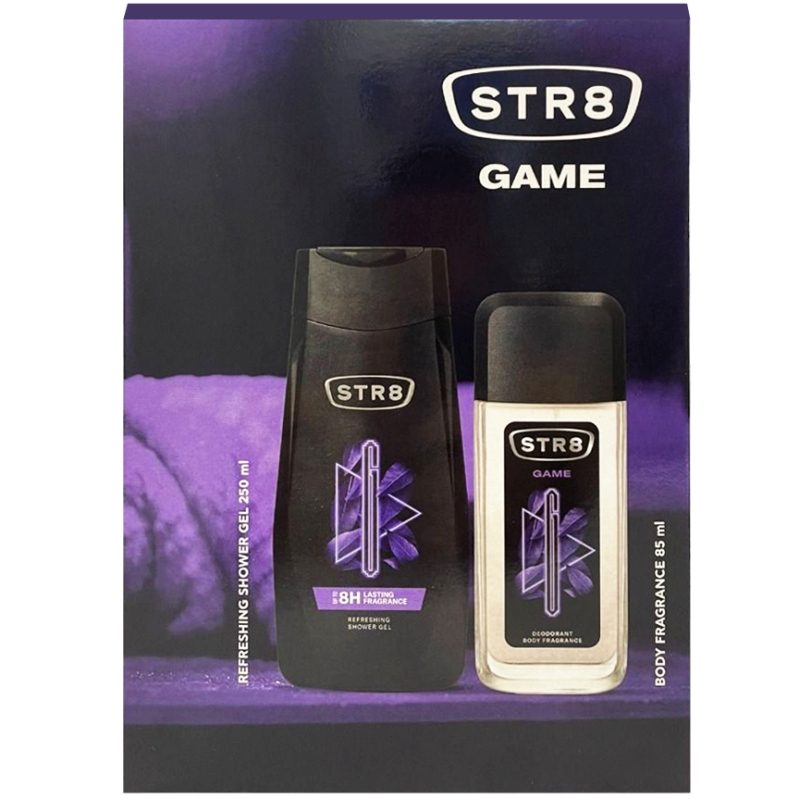 Caseta Cadou, Str8, Dns85 ml, Gel de Dus 250 ml Game