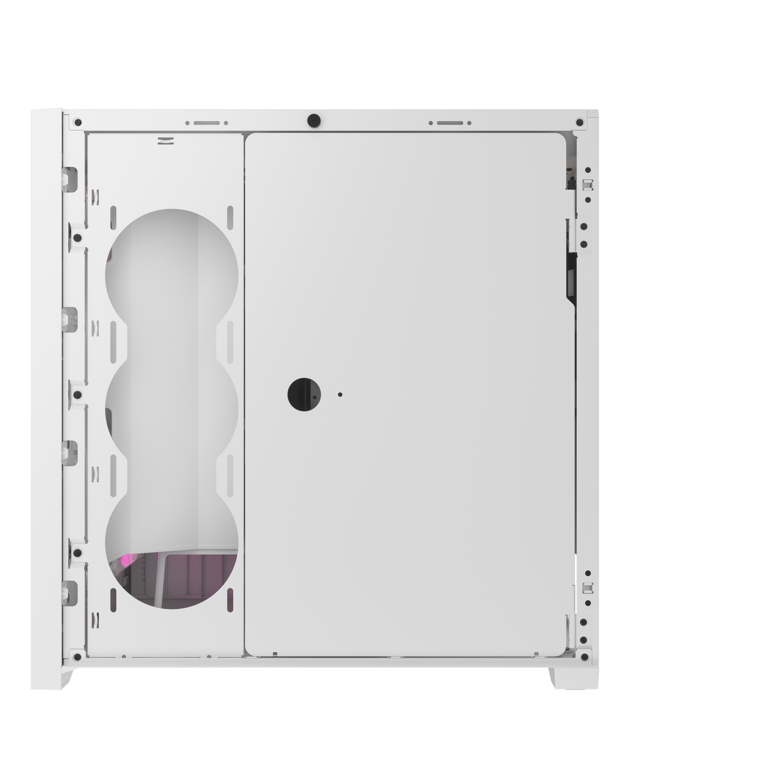CARCASA Corsair iCUE 5000D RGB AIRFLOW Mid-Tower Case, True White - 3x AF120 RGB ELITE - White Fans - iCUE Lighting Node PRO Controller - High-airflow Design "CC-9011243-WW"