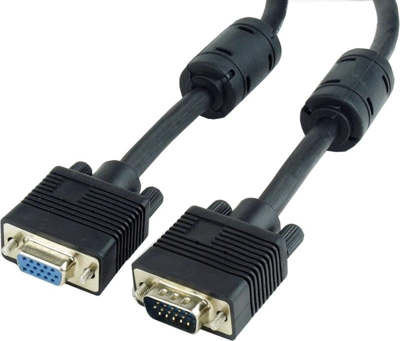 CABLU video GEMBIRD, adaptor VGA (T) la VGA (M), 3m, dublu ecranat, negru, "CC-PPVGAX-10-B"