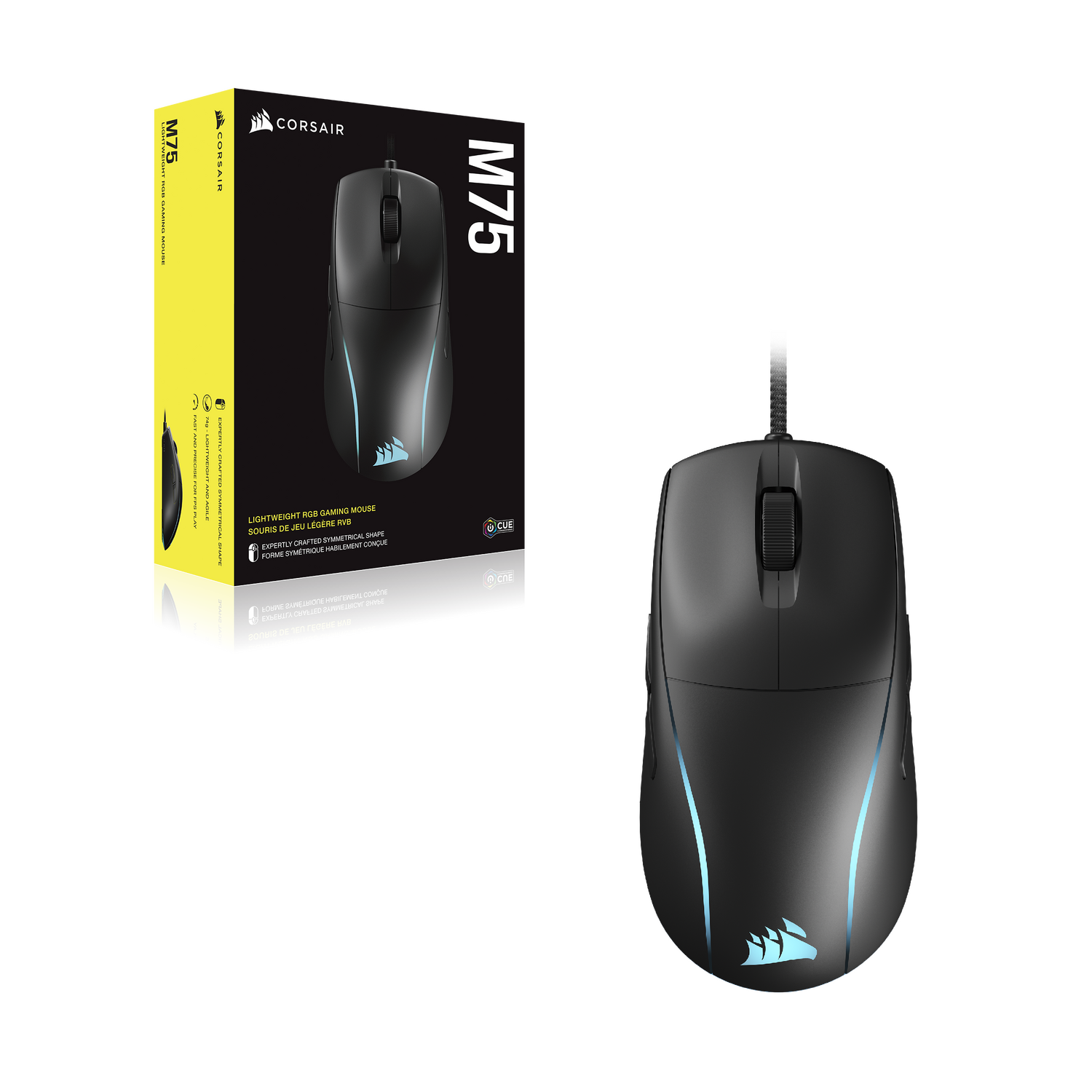MOUSE Corsair - gaming M75 LIGHTWEIGHT RGB "CH-930D010-EU"