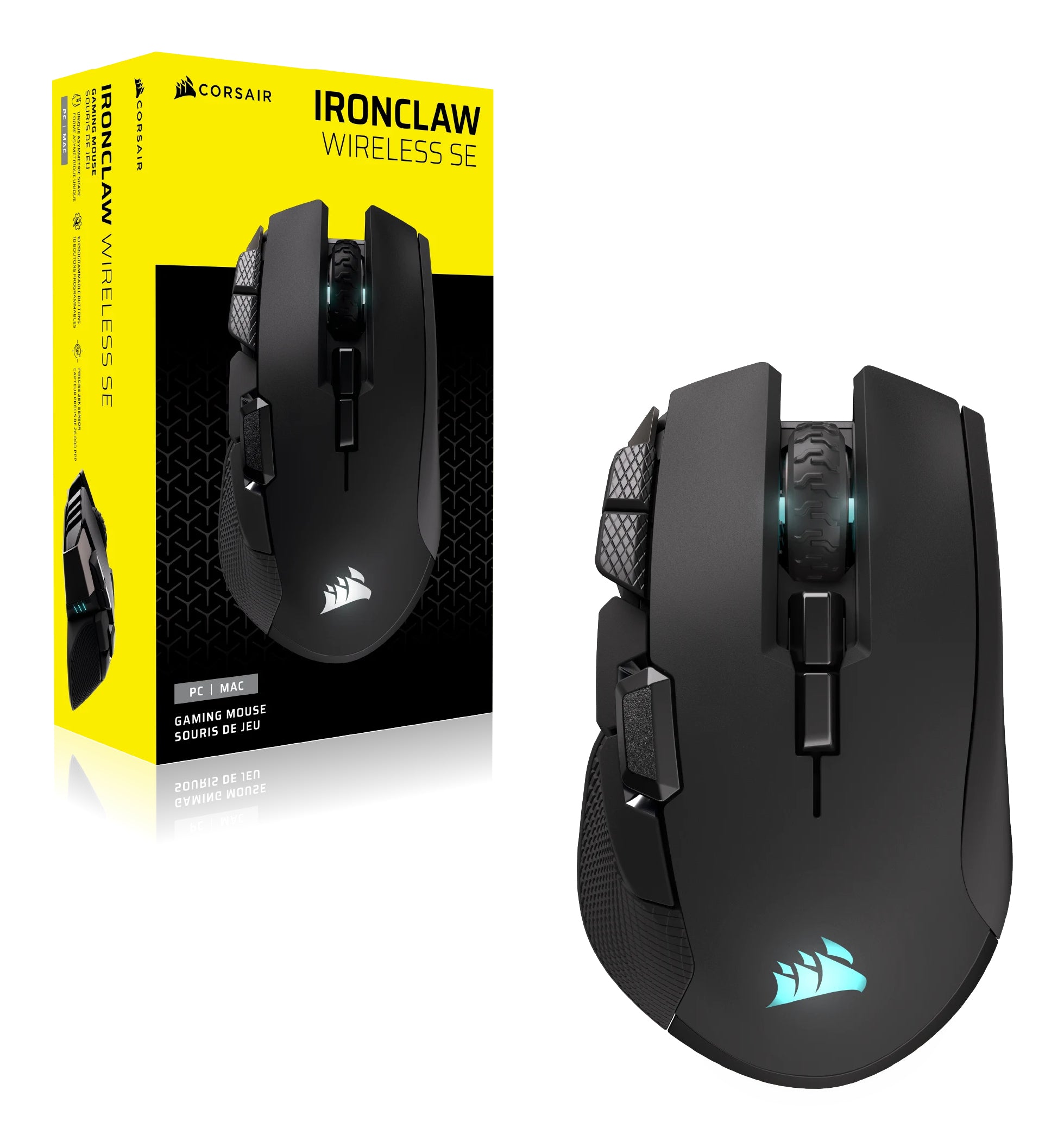 Mouse Gaming Wireless Corsair IRONCLAWSE "CH-9317110-WW"