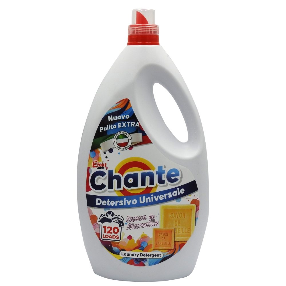 Detergent Lichid Gel pentru Rufe, Chante Clair, Universal, 4.8 L, 120 Spalari