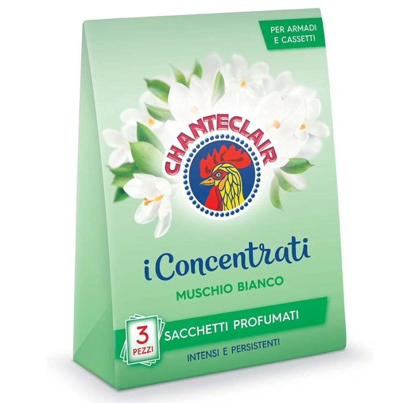 Chante Clair Odorizante Dulap 3 buc Muschio Bianco