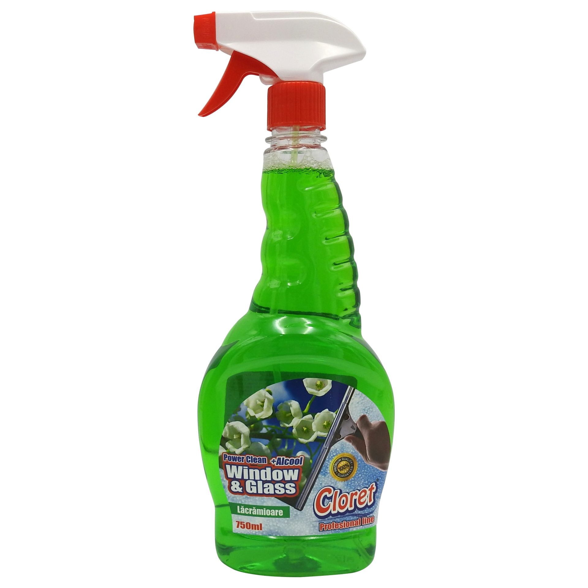 Cloret Detergent Geam 750 ml Lacramioare