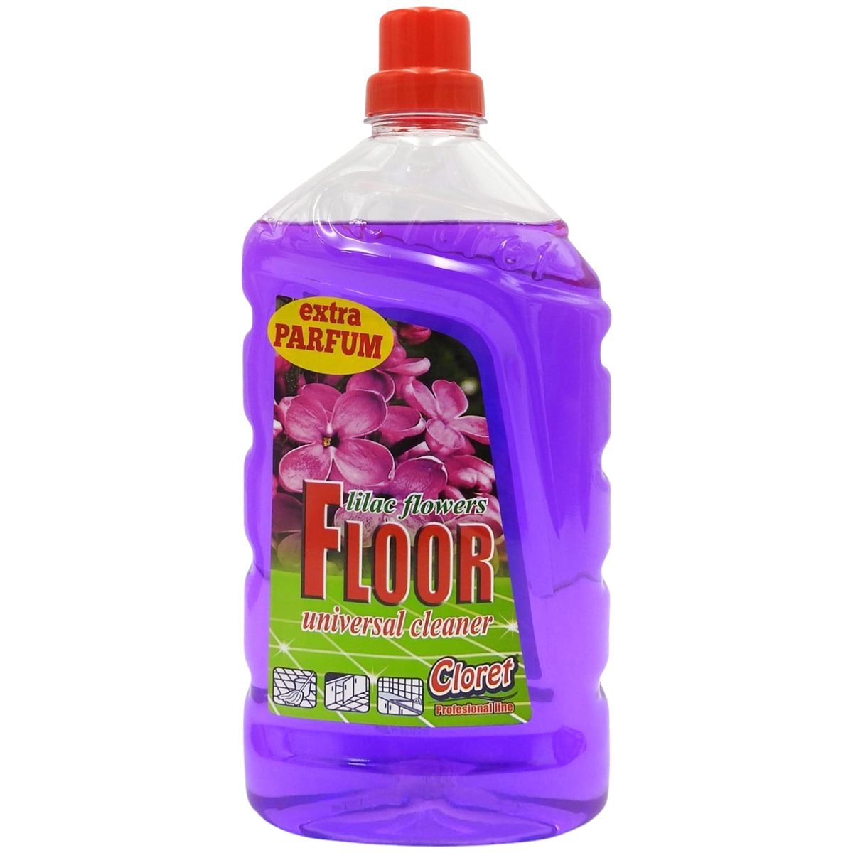 Cloret Detergent Pardoseli 1 L Liliac Flowers