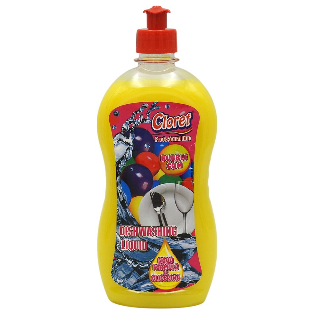 Cloret Detergent Vase 500 ml Bubble Gum