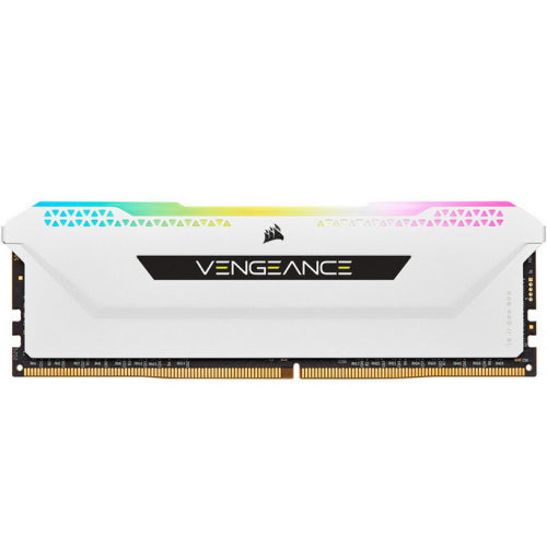 Corsair Memorie DDR4, 8GB, 3200MHz, CL16, 1.35V, Alb, VENGEANCE RGB PRO SL "CM4X8GD3200C16H4E"