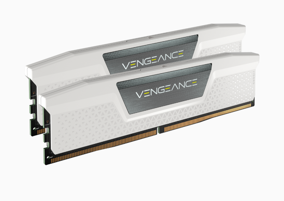 DDR Corsair - gaming Vengeance 32GB, DDR5, 5200MHz, CL40, 2x16GB, 1.25V, Alb "CMK32GX5M2B5200C40W"