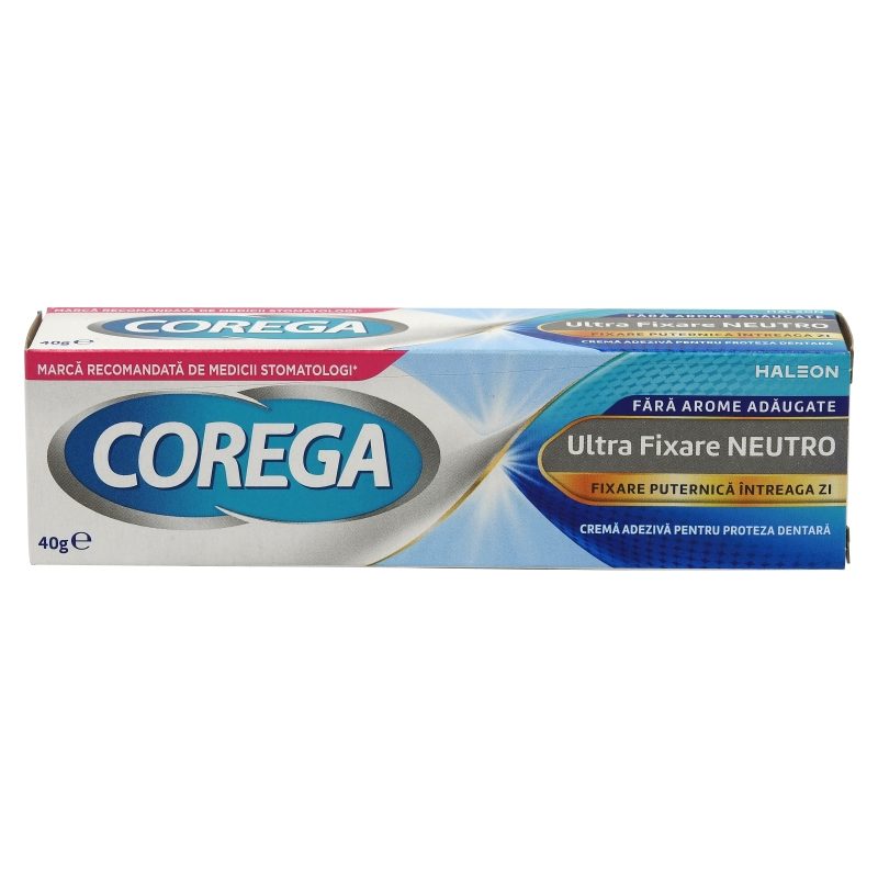 Corega Crema Adeziva 40 g Ultra Fixare Neutro