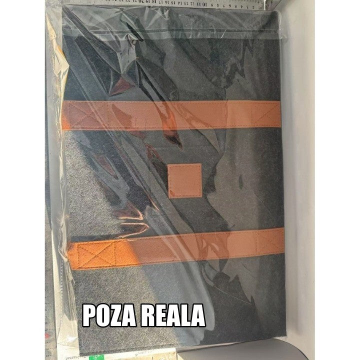 Cos Multifunctional pentru Rufe, Cos Depozitare, Gri Inchis, 50x34x32, Geanta Durabila pentru Lemne si Accesorii