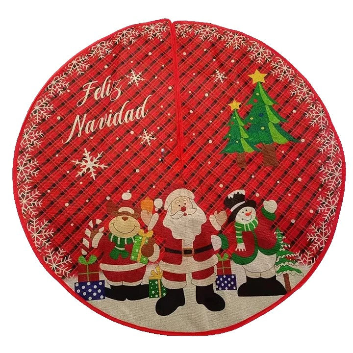 Covoras pentru Brad, Model 2, 90cm, Multicolor
