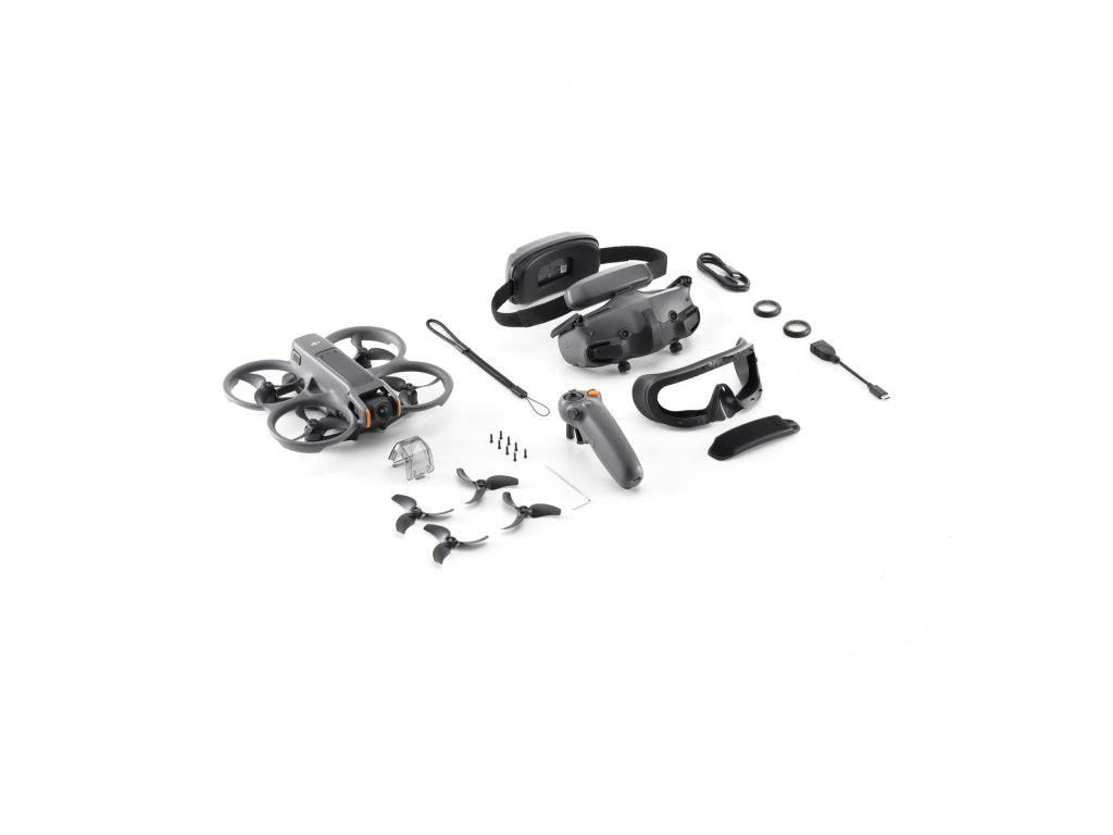 Kit Drona DJI Avata 2 FMC, 4K60, 12MP, 1xbaterieGimbal o axa, 64.8km/h, 377gr "CP.FP.00000150.01"