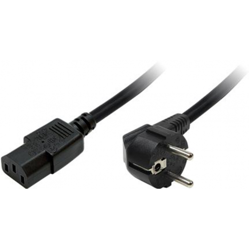 CABLU alimentare LOGILINK 1.8m, intrare Schuko, iesire C13, 10A, testat VDE, black, "CP090"