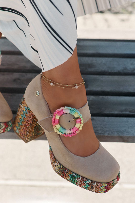 Pantofi dcu toc gros model 212999 Step in style