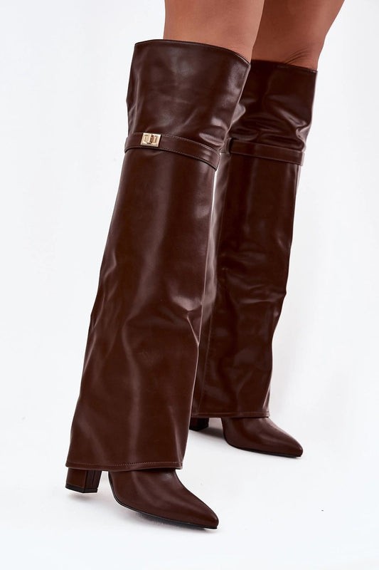 Cizme cu toc model 221161 Step in style