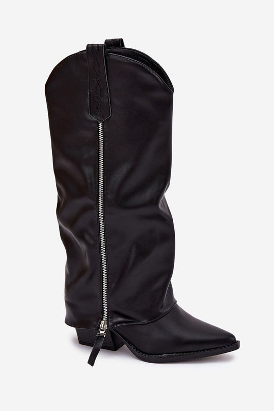 Cizme cu toc model 221525 Step in style