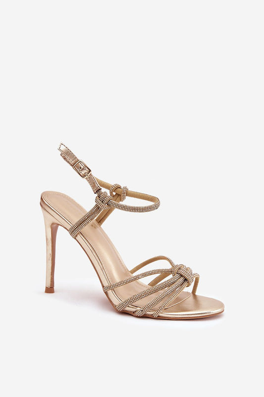 Sandale cu toc model 222734 Step in style