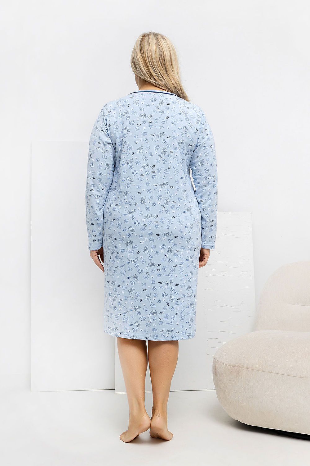Cămașă de noapte Plus Size model 223308 Forever Pink