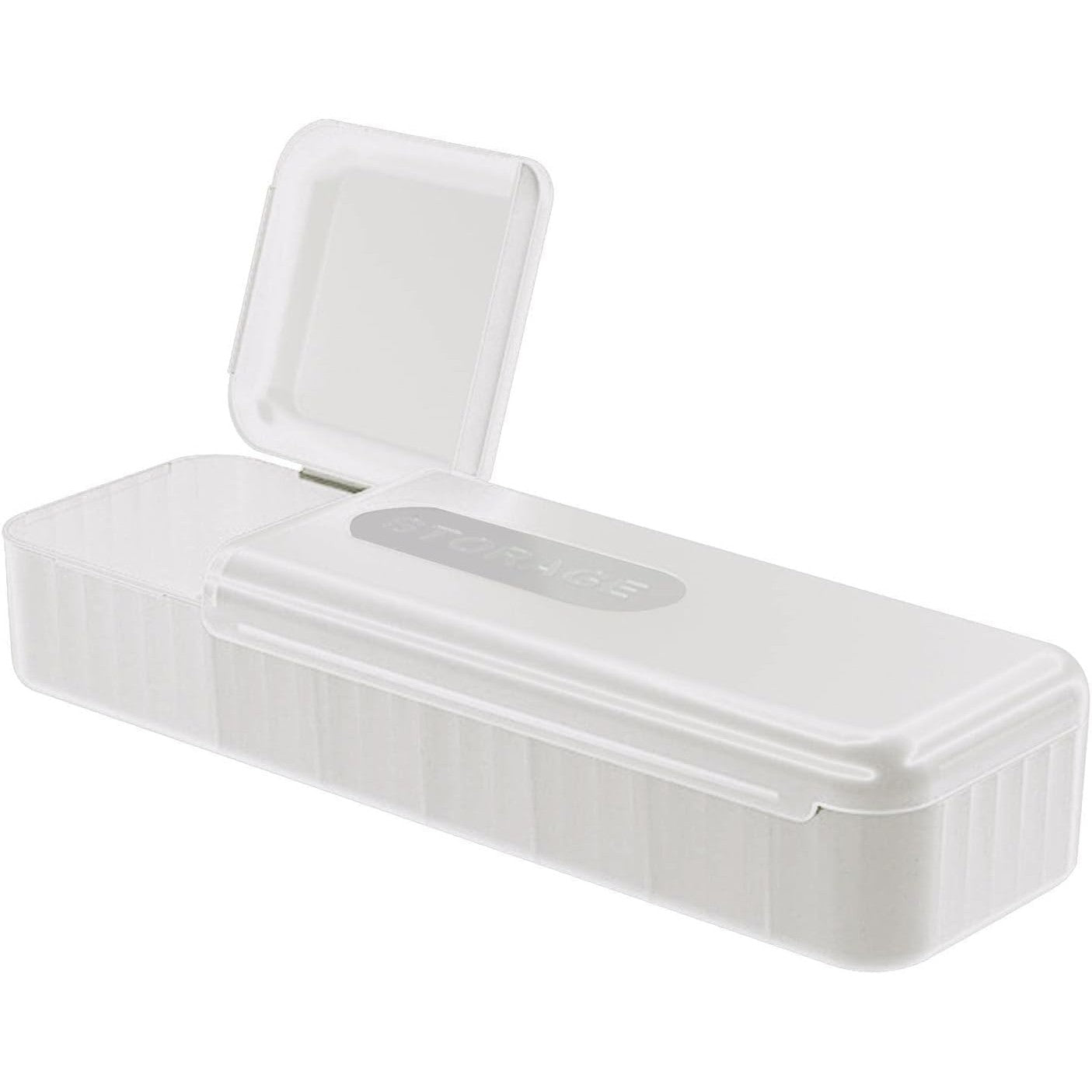 Cutie Organizatoare pentru Cabluri, din Plastic, 28 x 9 x 6 cm, Alb