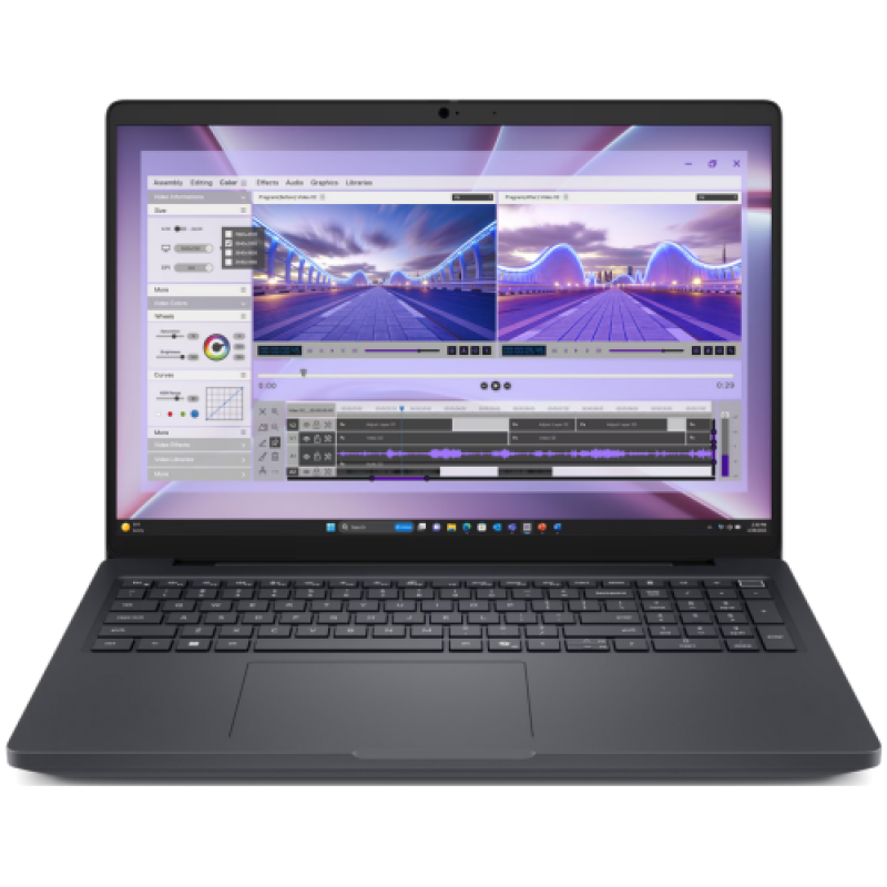 Laptop Business Dell Pro Max 16 MC16250, cu procesor Intel Core Ultra 7 265H, 16'' IPS, 16 GB DDR5, 1 TB SSD, Intel Arc 140T, Windows 11 Pro, 5 ani Garantie
