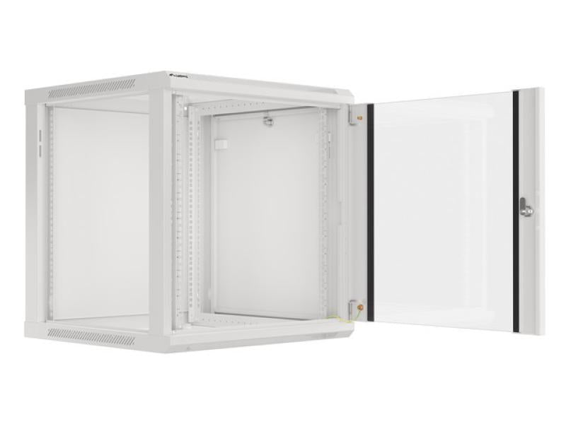 Dulap rack 19" perete 12U / 600x600 (flat pack) V2 gri