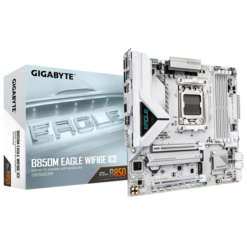 MB Gigabyte B850M EAGLE WF6E ICE