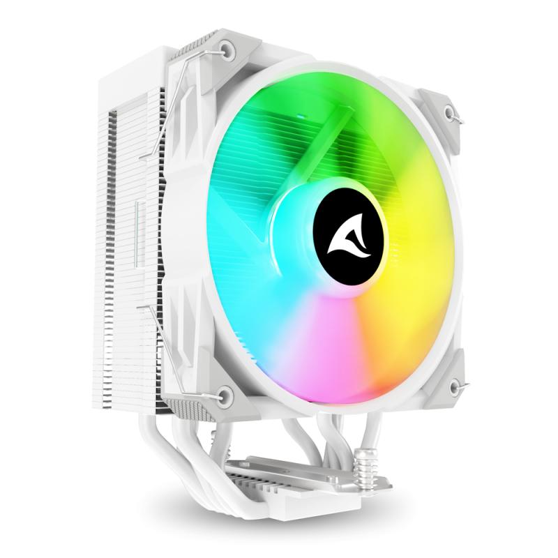 Sharkoon a50 RGB White Air Cooler (Cooler Procesor Sharkoon a50 RGB)